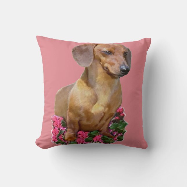 Almofada Dachshund Art Gifts (Frente)