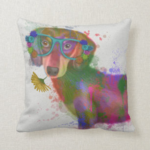 Almofada Dachshund e Óculos - Lixeira