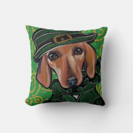 ALMOFADA DACHSHUND VERMELHO