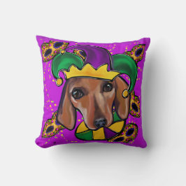ALMOFADA DACHSHUND VERMELHO