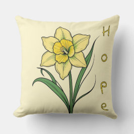 Almofada Daffodil Amarelo (Esperança)