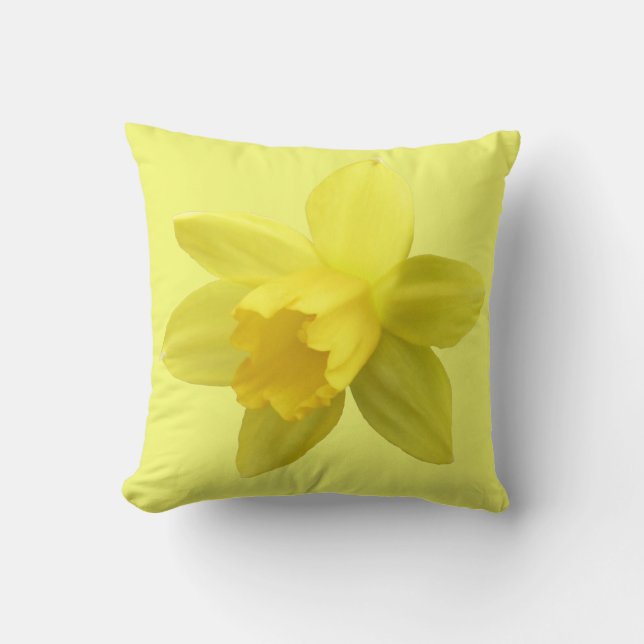 Almofada Daffodil Bloom Amarelo (Frente)