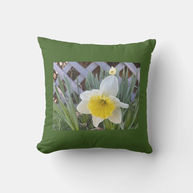 Almofada Daffodils Amarelos (Frente)