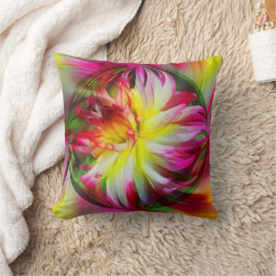 Almofada Dahlia Flower Art