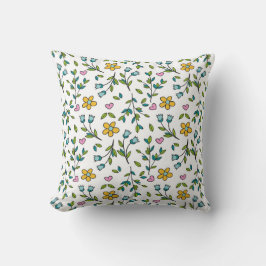 ALMOFADA DAINTY FLOWER THROW PILLOW