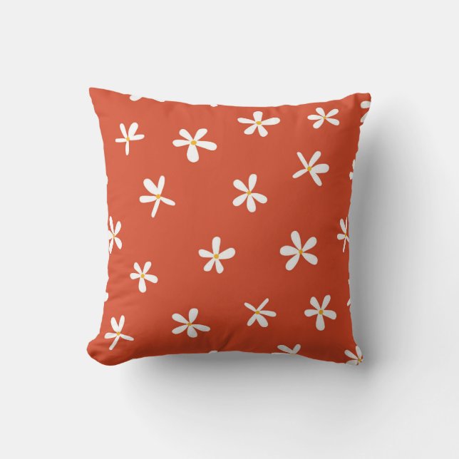Almofada Daisy Delight minimalista (Frente)