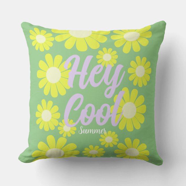 Almofada Daisy Green (Frente)