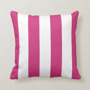 Almofada Daisy Pink e White Strike Travesseiro decorativo