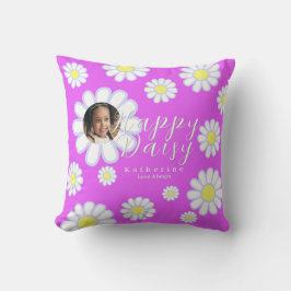 Almofada Daisy Simple Photo Violet