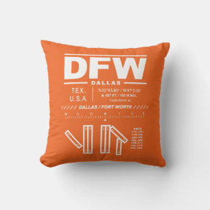 Almofada Dallas Fort Worth Aeroporto Internacional DFW