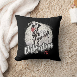 Almofada Dalmaciano Com Pata Vintage Design De Cães