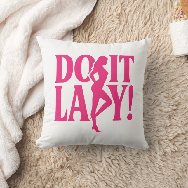 Almofada Dama do Faça - Empoderamento Feminino (Cobertor)