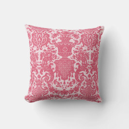 Almofada Damasco Rosa