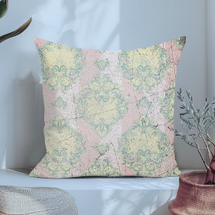 Almofada Damask Grunge Elegance