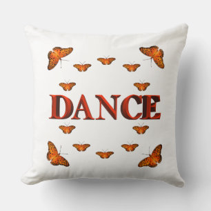 Almofada Dança com design de borboletas