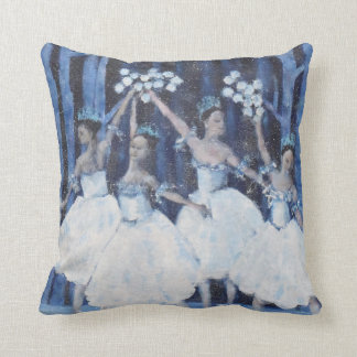 Almofada Dança dos flocos de neve no Balé Nutcracker