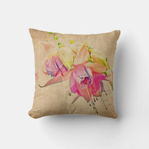 Almofada Dança No Vento - Flores De Fuchsia