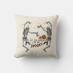 Almofada Dançando esqueletos no Halloween