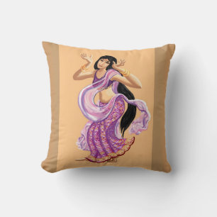Almofada Dançarina indiana de Bollywood