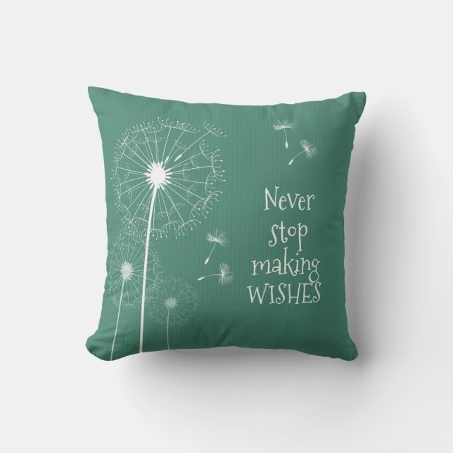 Almofada Dandelion deseja Travesseiro decorativo Design (Frente)