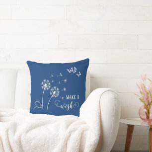 Almofada Dandelion faz um Travesseiro decorativo Quadrado G