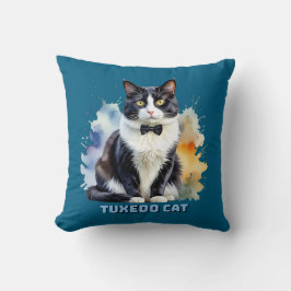 Almofada Dapper Tuxedo Cat