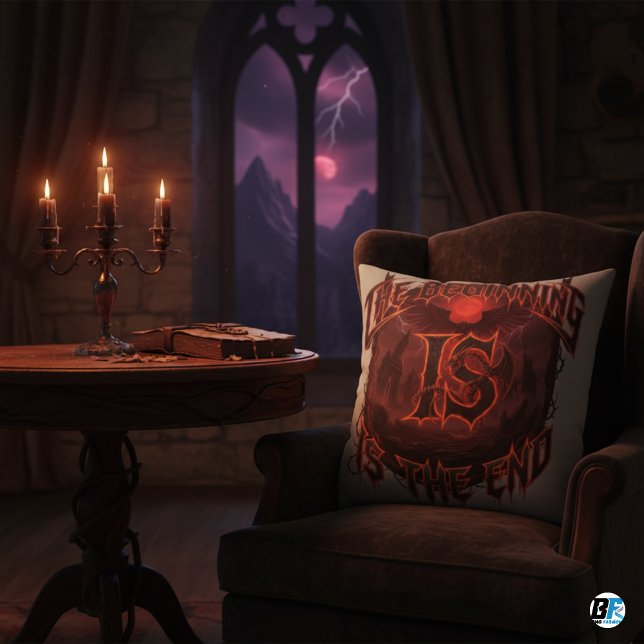 Almofada Dark Fantasy Dragon "The Beginning is the End"  (Criador carregado)