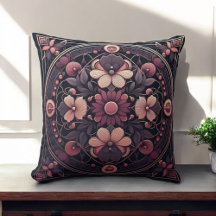 Dark Romance Boho Watercolor Floral Primavera Summ