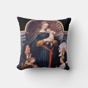 Almofada Darmstadt Madonna, Holbein, o Younger