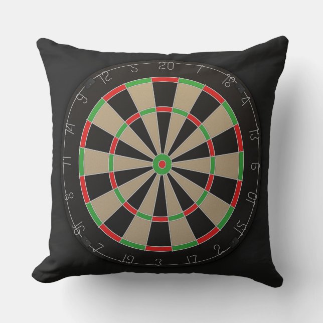 Almofada Dartboard Bullseye Lover (Frente)