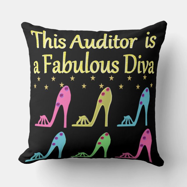 ALMOFADA DAZZLING AUDITOR DIVA DESIGN (Frente)