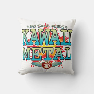Almofada de Alma Kawaii Metal
