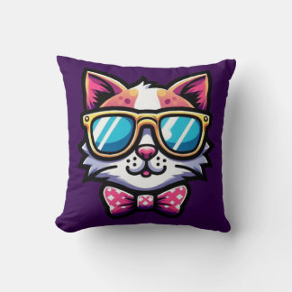 Almofada de Arremesso Cool Cat – Decoração Caprich
