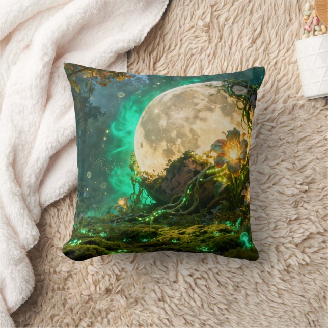 Almofada de Arremesso da Floresta Lunar Fantasia (Cobertor)