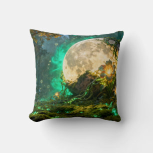 Almofada de Arremesso da Floresta Lunar Fantasia