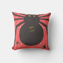 Almofada de Arremesso de Aranha Divertida e Assust