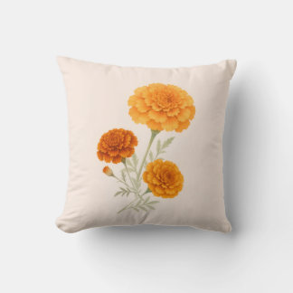 Almofada de Arremesso de Buquê de Marigold
