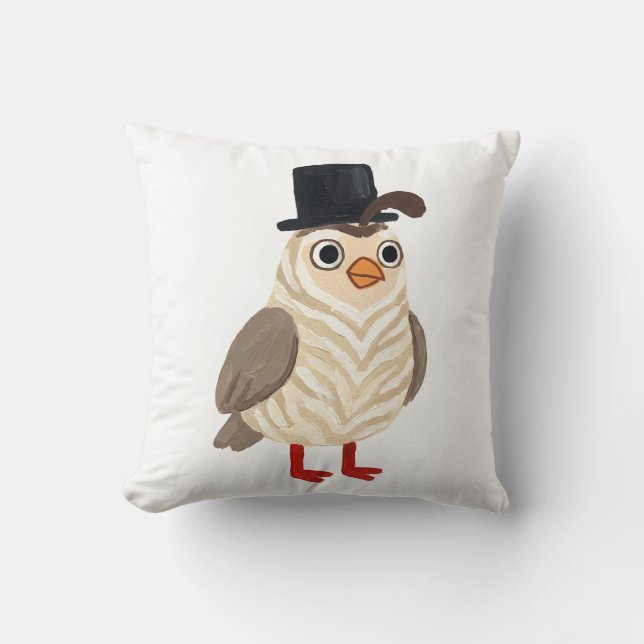 Almofada de Arremesso de Chapéu de Cartola de Codo (Frente)