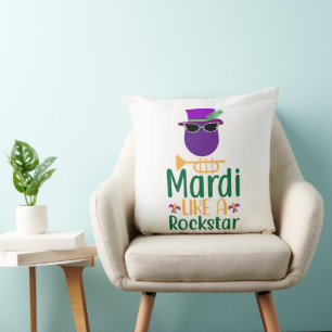 Almofada de Arremesso de Tipografia Mardi Like A R