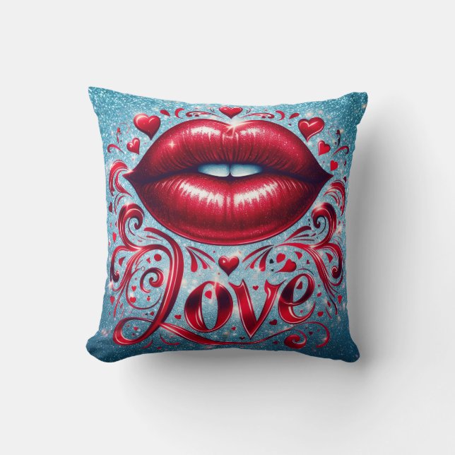 Almofada de Arremesso do Amor (Frente)