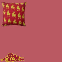 Almofada de Arremesso do Ano do Bode CNY