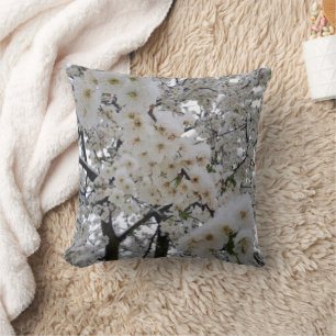 Almofada de Arremesso Flor de Neve