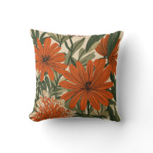 Almofada de Arremesso Floral Botânica Moderna | Tr