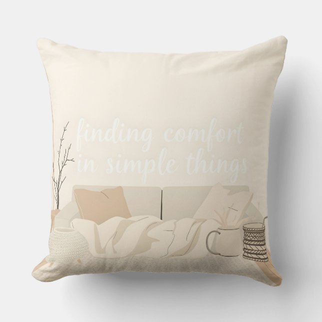 Almofada de Arremesso Hygge | Decoração de Casa Es (Frente)