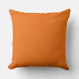 Almofada de Arremesso Laranja 50 cm x 50 cm