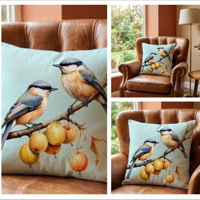 Almofada de Arremesso OrchardSong Haven para Airbn (Where Every Songbird Welcomes You Home.)