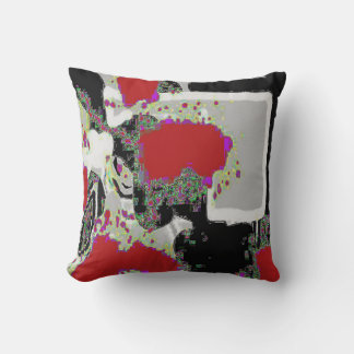 almofada de arte abstrata