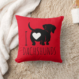 Almofada de Dachshund Amor
