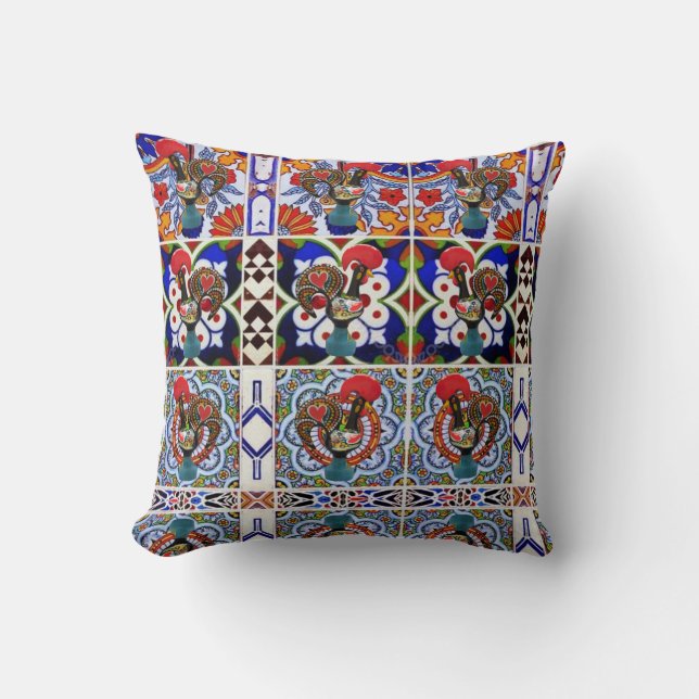 almofada de desenhos portugueses (Frente)