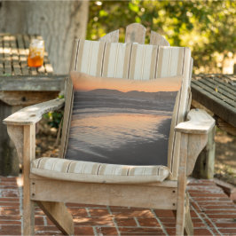 Almofada De Dusk Till Twilight No Impressão De Foto Da Prai